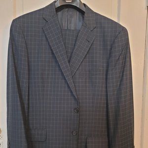 Joseph Abboud Blue Plaid Suit